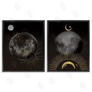 Daniela Santiago | Celestial Gold Sun and Moon