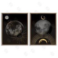Daniela Santiago | Celestial Gold Sun and Moon