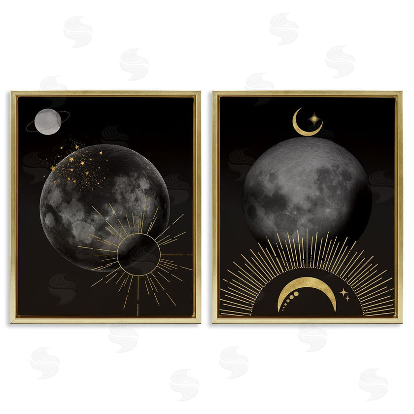 Daniela Santiago | Celestial Gold Sun and Moon