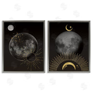 Daniela Santiago | Celestial Gold Sun and Moon