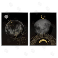 Daniela Santiago | Celestial Gold Sun and Moon