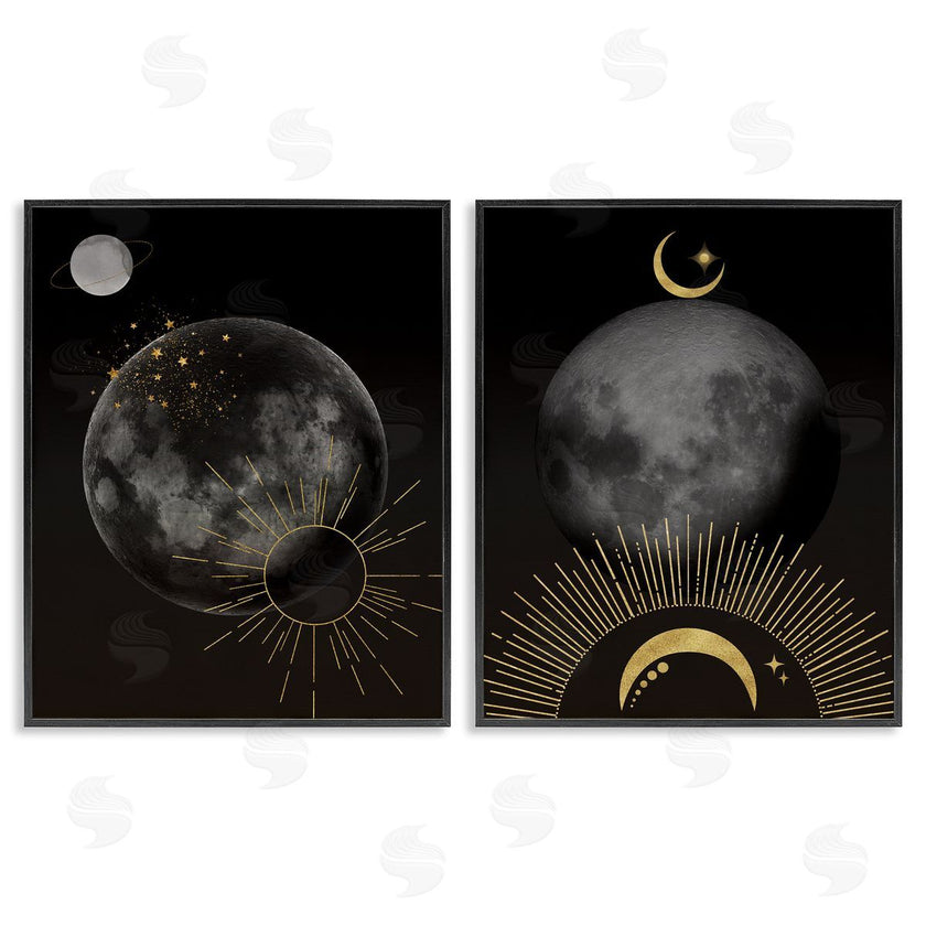Daniela Santiago | Celestial Gold Sun and Moon