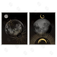Daniela Santiago | Celestial Gold Sun and Moon