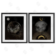 Daniela Santiago | Celestial Gold Sun and Moon