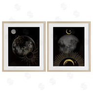 Daniela Santiago | Celestial Gold Sun and Moon