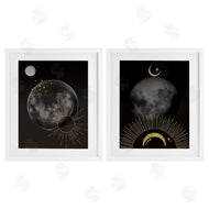 Daniela Santiago | Celestial Gold Sun and Moon