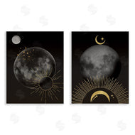 Daniela Santiago | Celestial Gold Sun and Moon