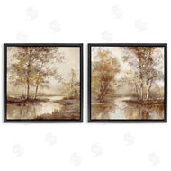 T.C. Chiu | Woodland Views in Sepia