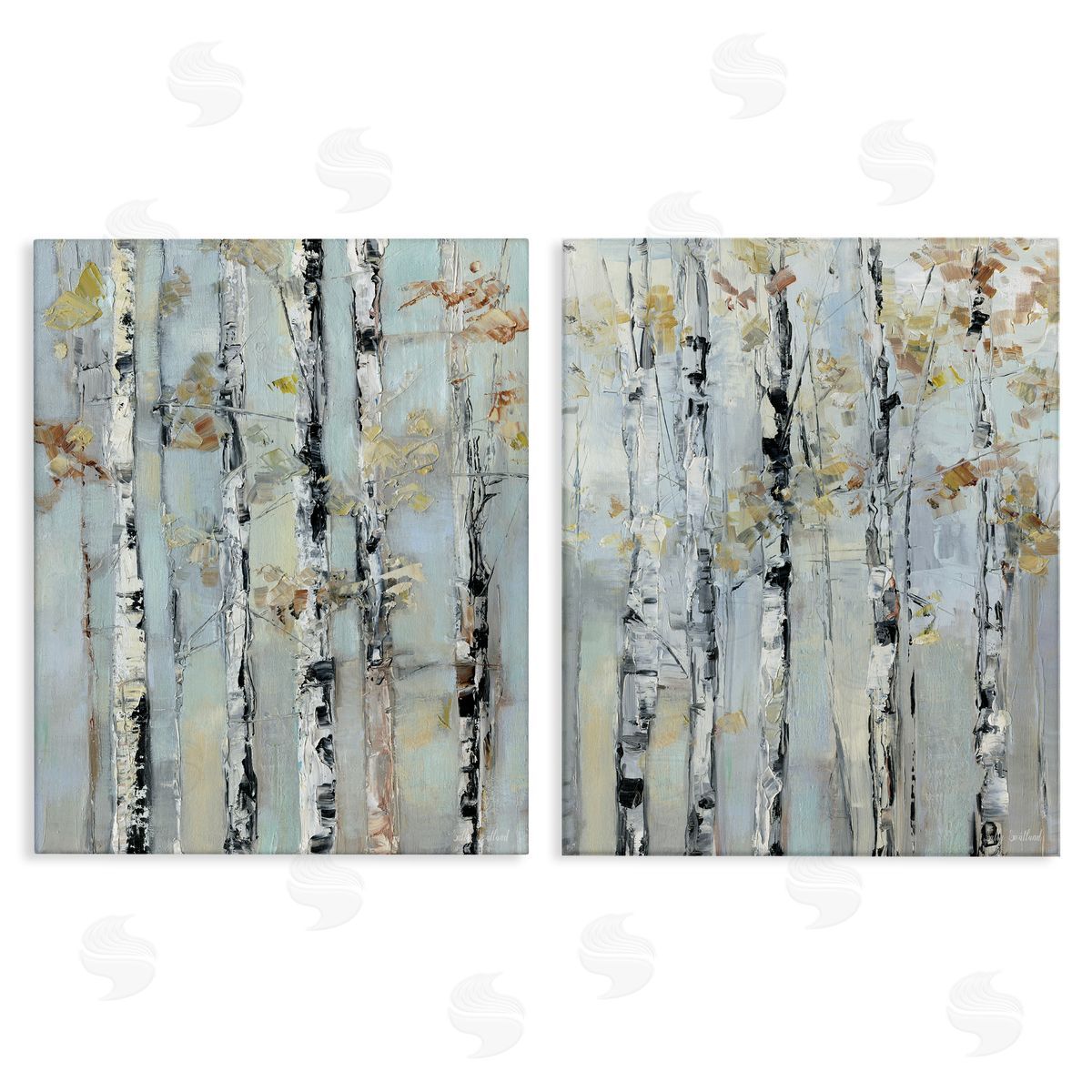 Sally Swatland | Autumnal Birch Trees
