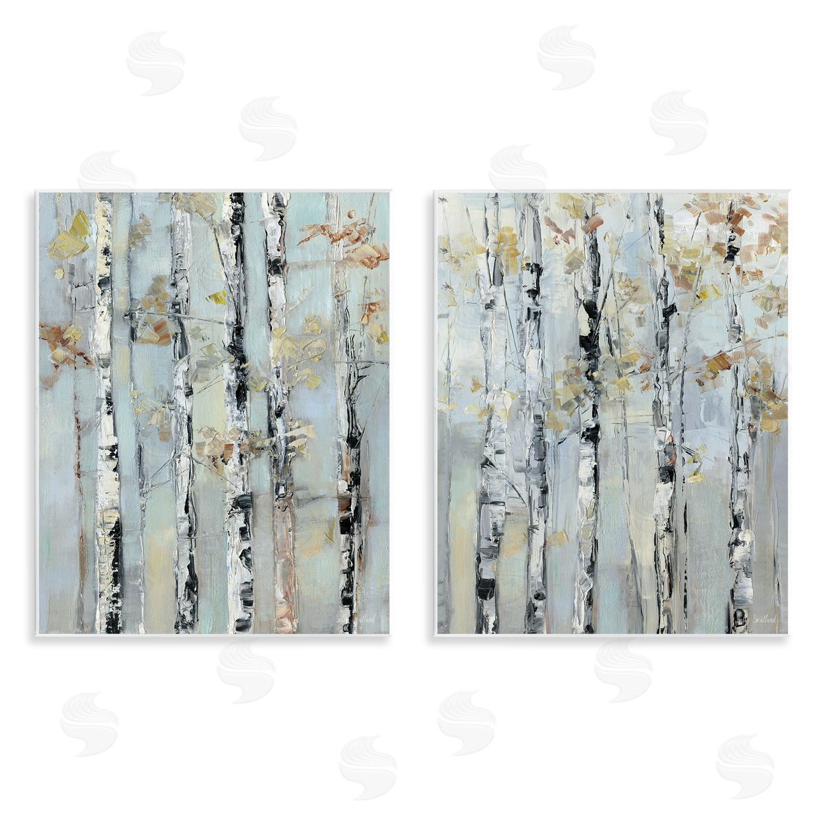 Sally Swatland | Autumnal Birch Trees