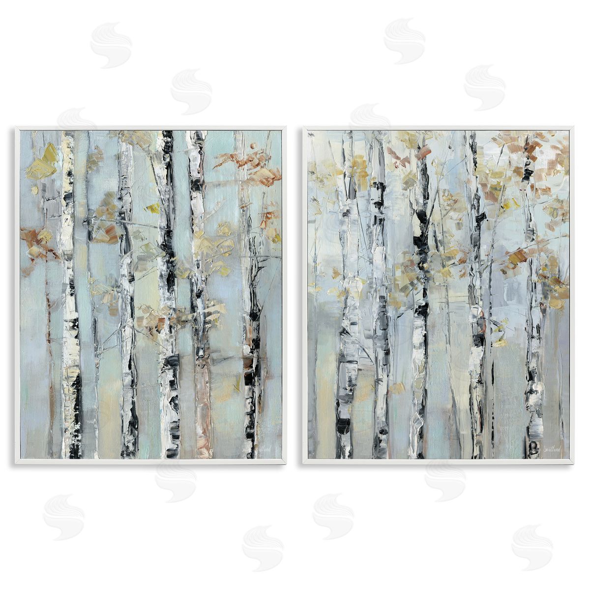 Sally Swatland | Autumnal Birch Trees