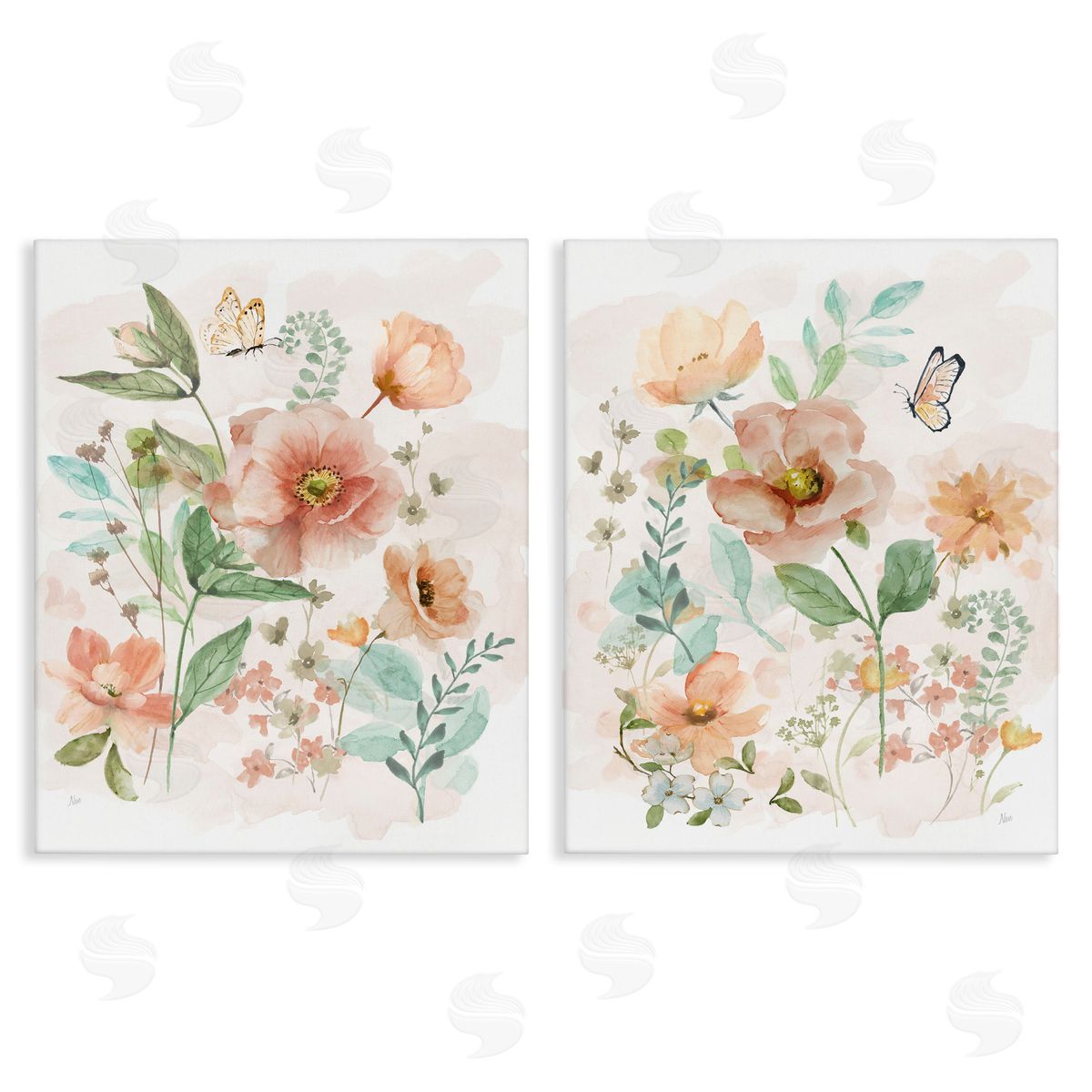 Nan | Blush Blooms & Butterflies