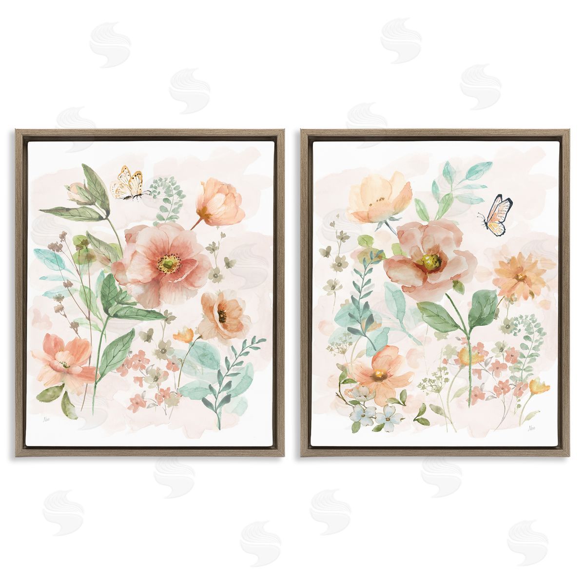 Nan | Blush Blooms & Butterflies