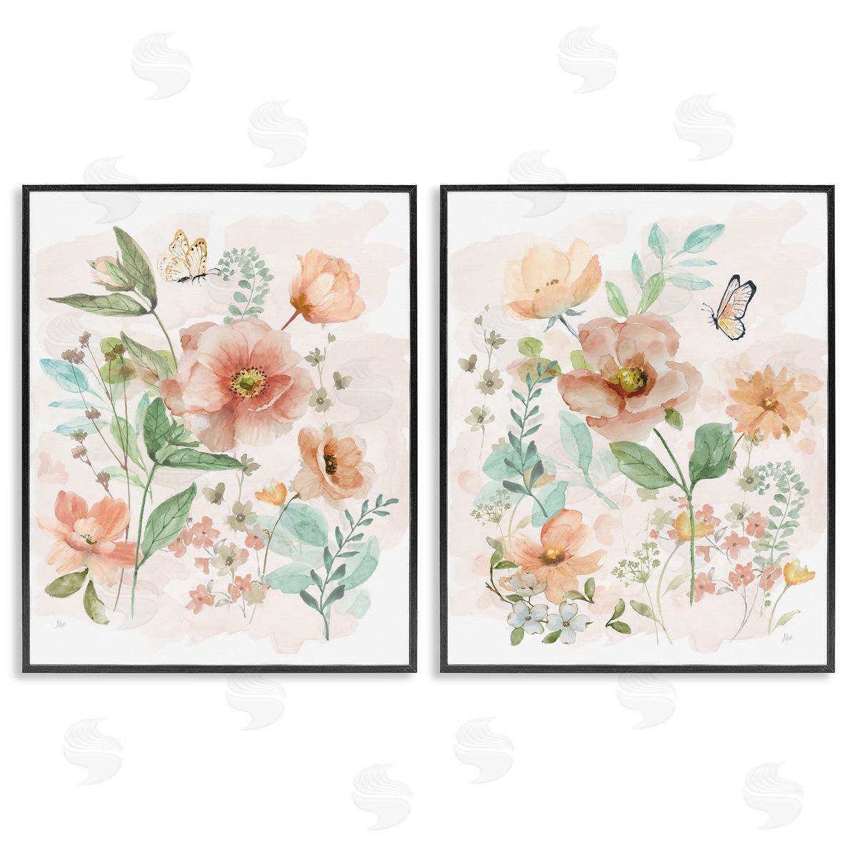 Nan | Blush Blooms & Butterflies