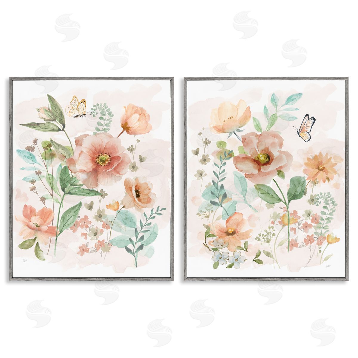 Nan | Blush Blooms & Butterflies