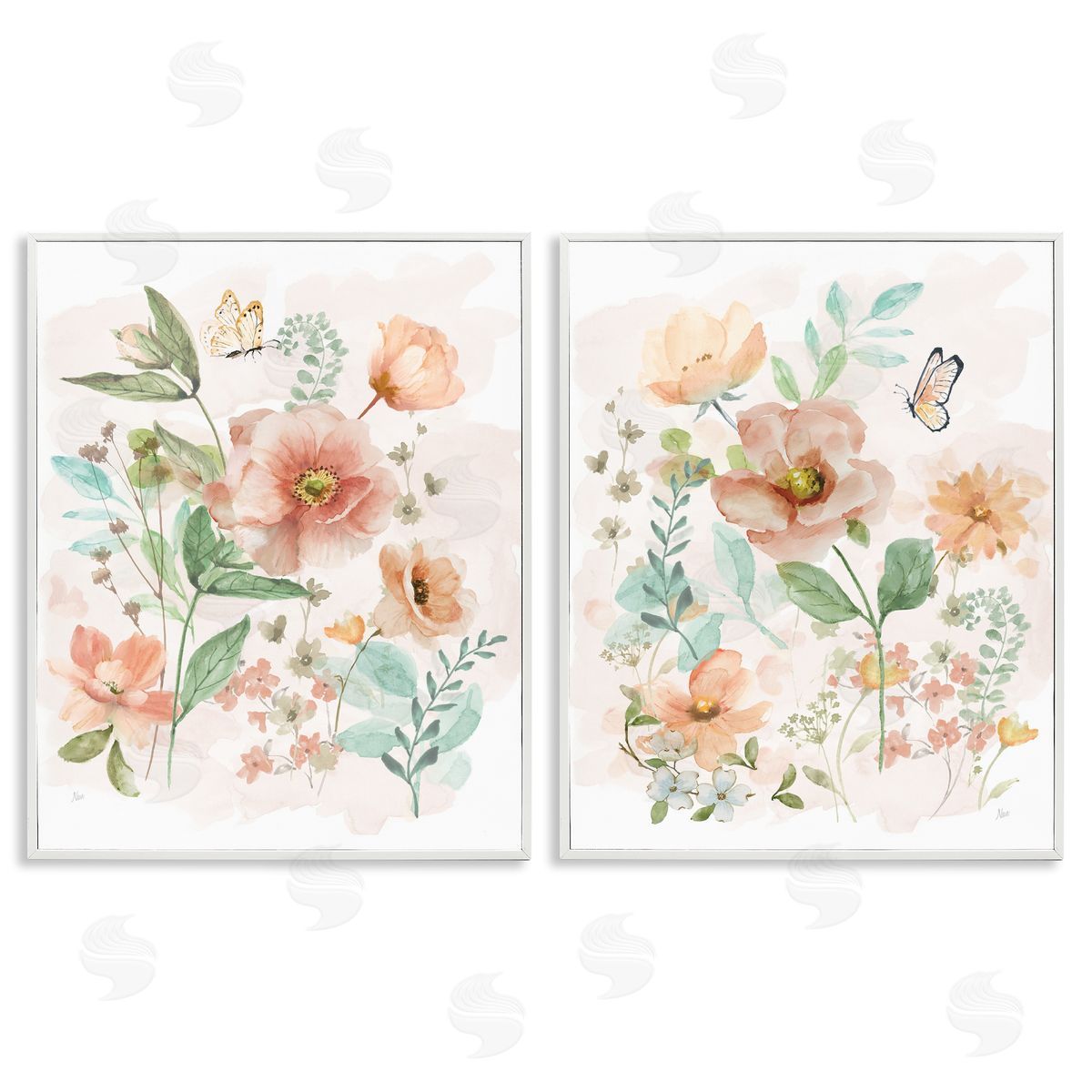 Nan | Blush Blooms & Butterflies