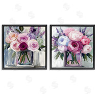 Annabelle Hall | Cubic Vases of Flowers