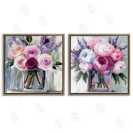 Annabelle Hall | Cubic Vases of Flowers