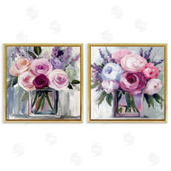 Annabelle Hall | Cubic Vases of Flowers