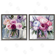 Annabelle Hall | Cubic Vases of Flowers