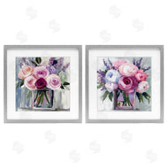 Annabelle Hall | Cubic Vases of Flowers