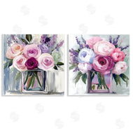 Annabelle Hall | Cubic Vases of Flowers