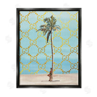 Amelia Noyes | Glam Pattern Palm Tree