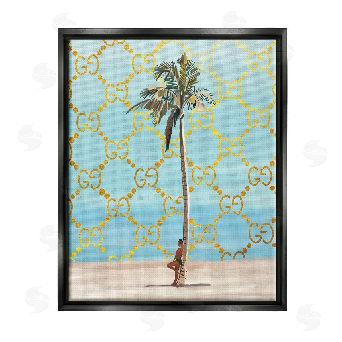 Amelia Noyes | Glam Pattern Palm Tree