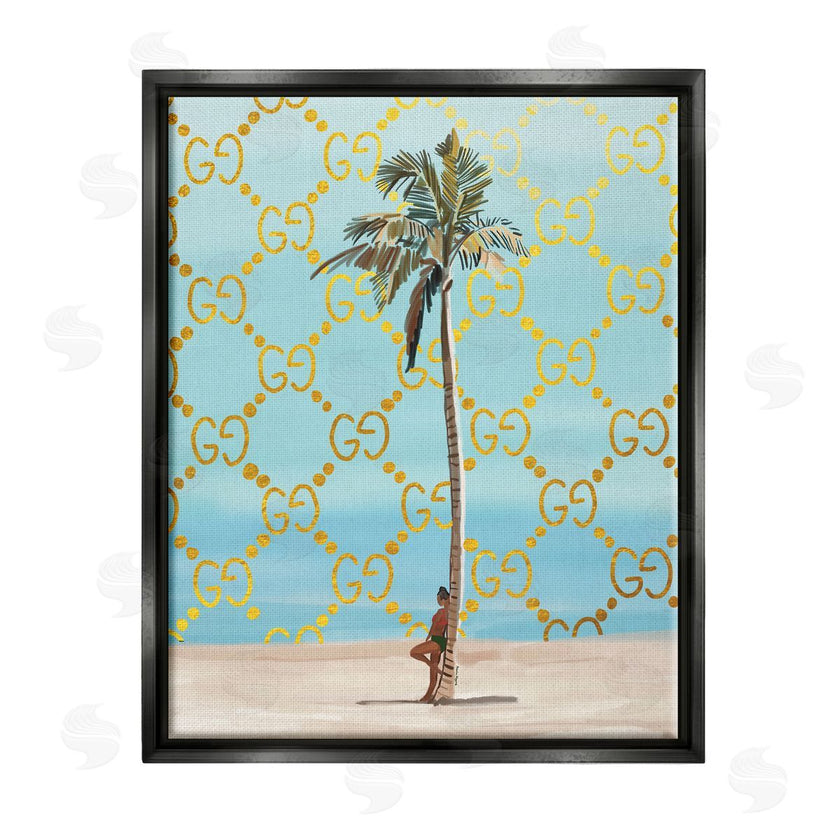 Amelia Noyes | Glam Pattern Palm Tree
