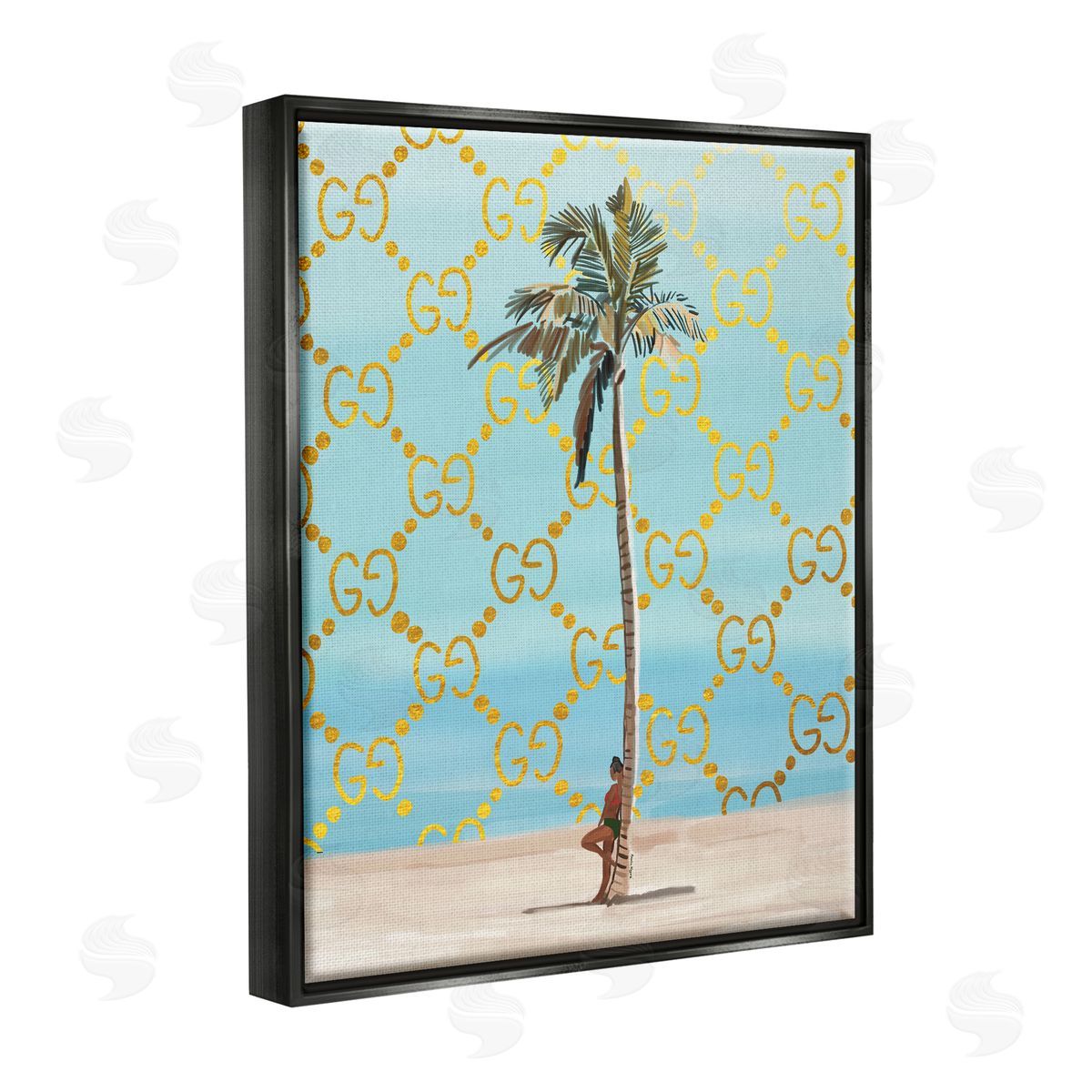 Amelia Noyes | Glam Pattern Palm Tree