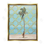 Amelia Noyes | Glam Pattern Palm Tree
