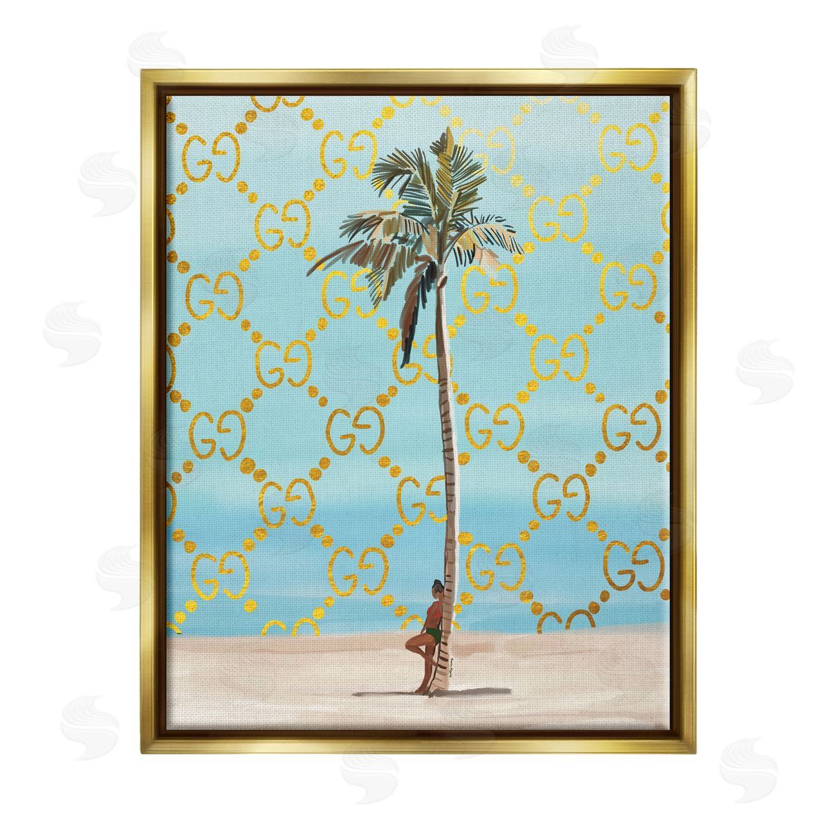Amelia Noyes | Glam Pattern Palm Tree