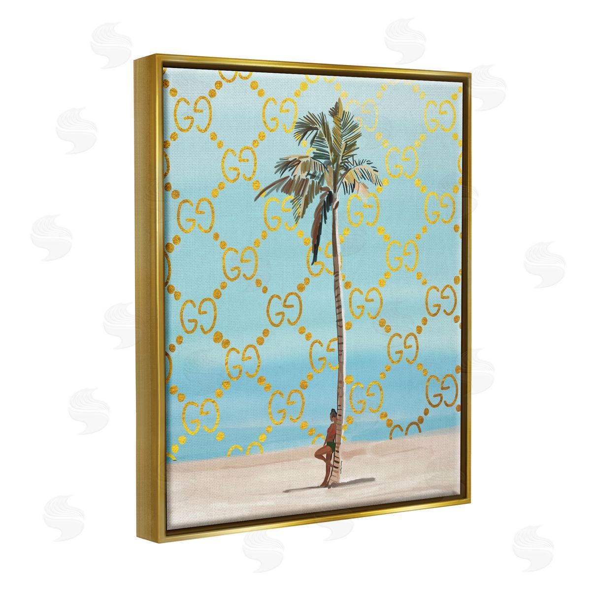 Amelia Noyes | Glam Pattern Palm Tree