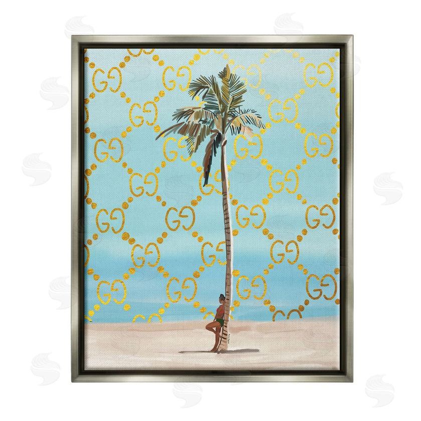 Amelia Noyes | Glam Pattern Palm Tree