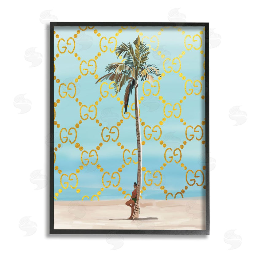 Amelia Noyes | Glam Pattern Palm Tree