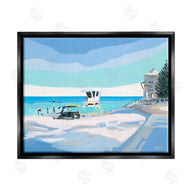 Meredith Howse | Blue & White Beach