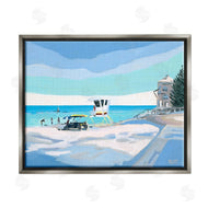 Meredith Howse | Blue & White Beach