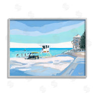 Meredith Howse | Blue & White Beach