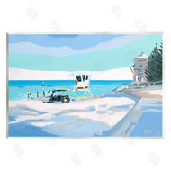 Meredith Howse | Blue & White Beach