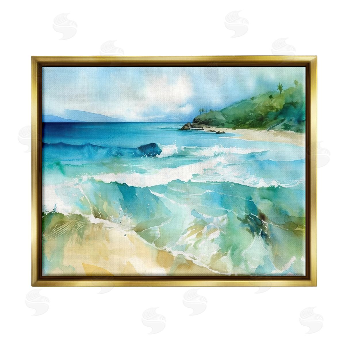 Andrea Haase | Abstract Beach Waves