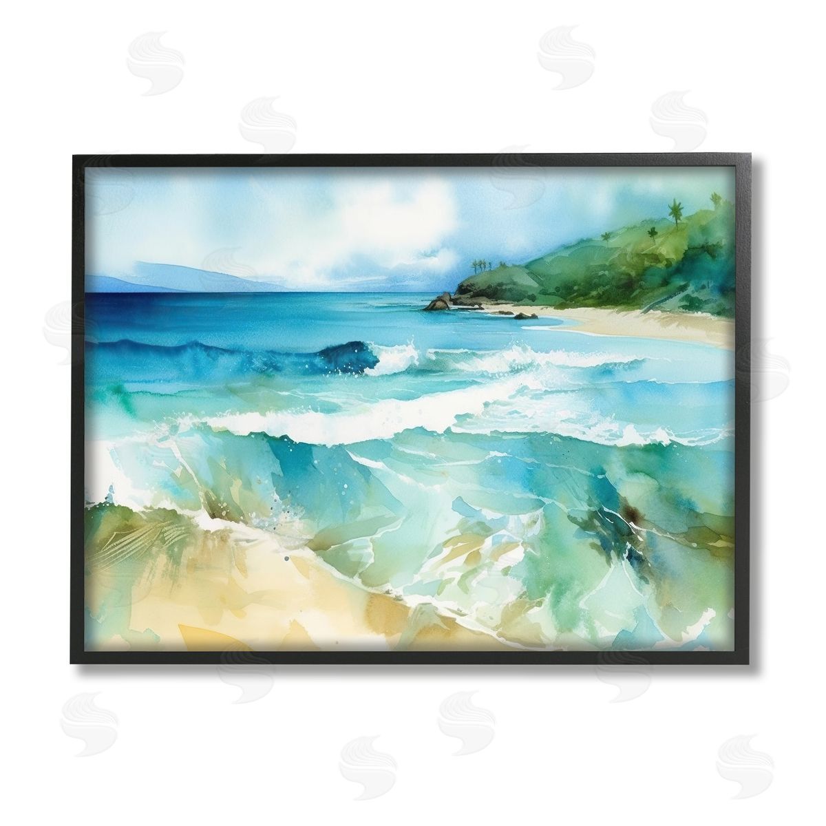 Andrea Haase | Abstract Beach Waves