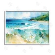 Andrea Haase | Abstract Beach Waves