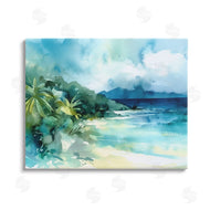 Andrea Haase | Abstract Tropical Landscape