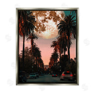 Ziwei Li | Tropical Moon Sunset