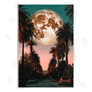 Ziwei Li | Tropical Moon Sunset