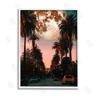 Ziwei Li | Tropical Moon Sunset