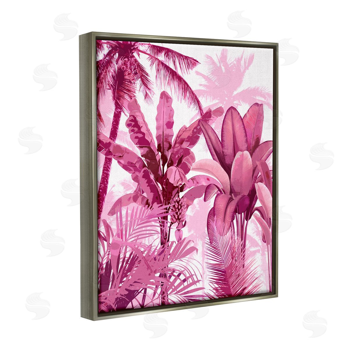 Kristen Drew | Pink Tropical Palm Leaves