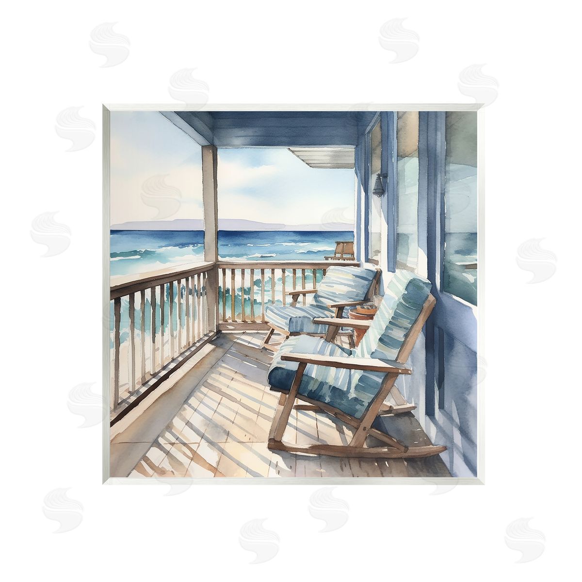 LSR Design Studio Waterfront Beach View Wall Plaque Artside_