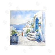 LSR Design Studio | Santorini Terrace View