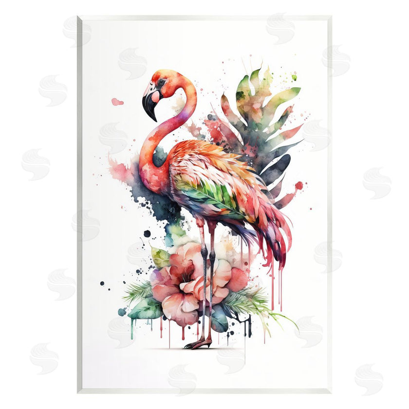 LSR Design Studio | Modern Splash Flamingo